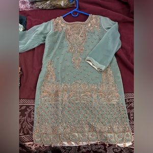 Pakistani Semi Formal Dress